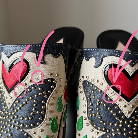 New SOPHIA WEBSTER Shelby Platform Mules $1,554 39 - Picture 15 of 16